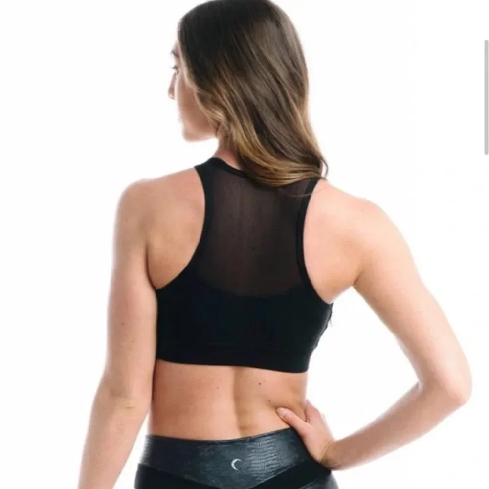 Zyia Active Black Kakadu Brilliant Back Mesh Bra - Picture 4 of 13